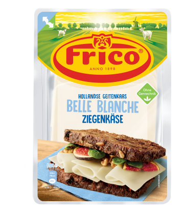Frico Belle Blanche mild goat cheese Slices