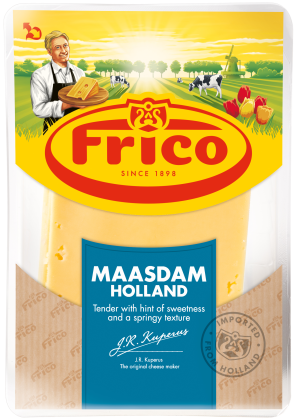 Maasdam Mild slices