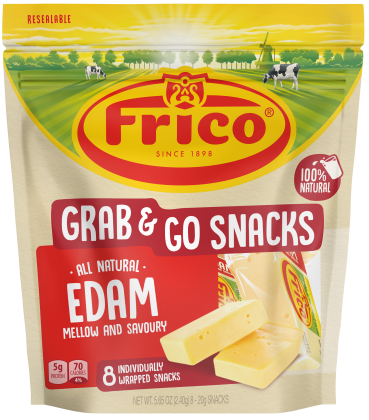 Edam Mild cheese snacks
