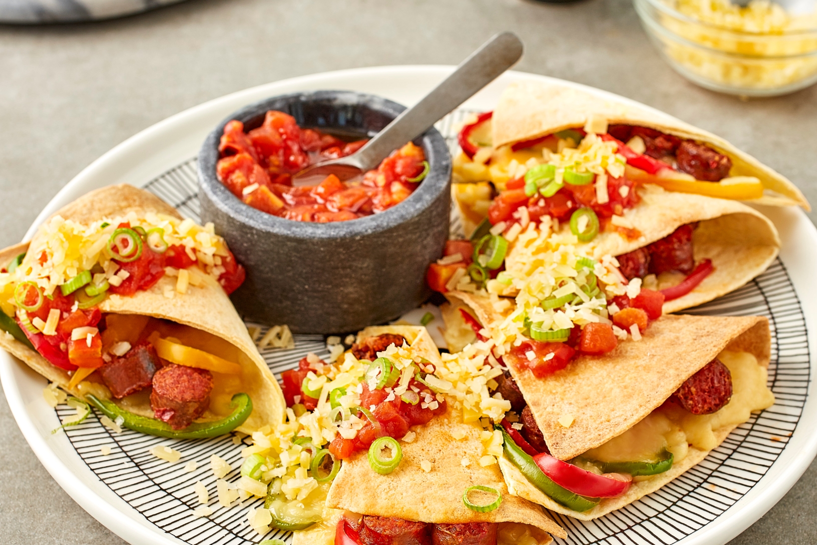 Soggo' baladi quesadillas