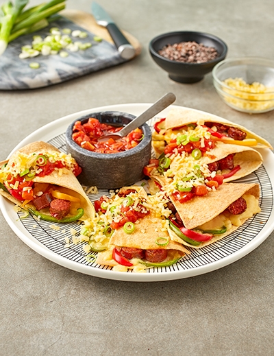 Soggo’ baladi quesadillas
