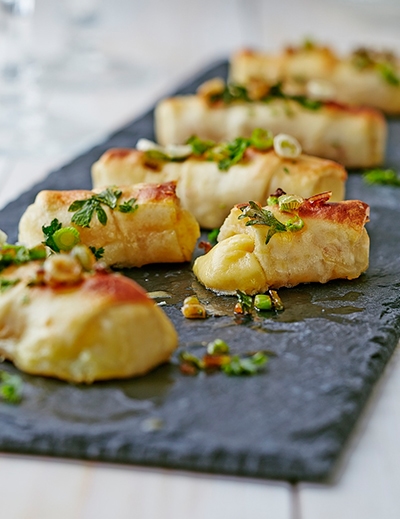 Gouda and red hot dutch cheese rolls