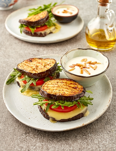 No-carb cheese & tomato sandwich